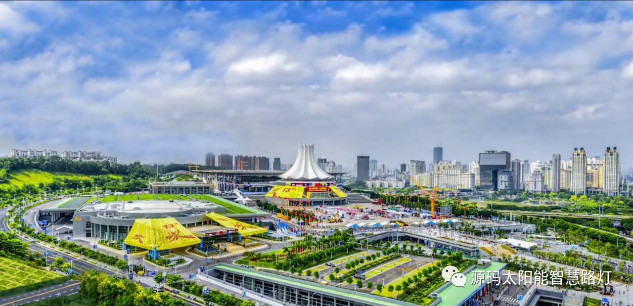 太陽能路燈，太陽能路燈廠家，太陽能平板燈，東盟博覽會
